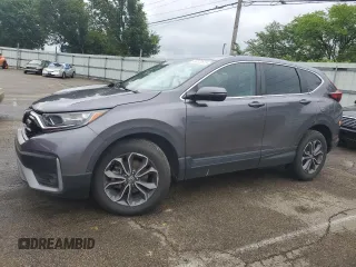 2022 Honda CR-V EX-L with VIN 7FARW2H80NE007913, listed as a Copart auction lot 58522625 with 54,879 mi miles and Salvage title. Bid and sale history available at DreamBid. Image 1.