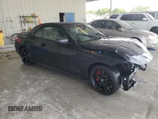 2022 BMW 4 Series M440i with VIN WBA53AT09NCK27186, listed as a Copart auction lot 59896085 with Not provided miles and Non repairable. Bid and sale history available at DreamBid. Image 4.