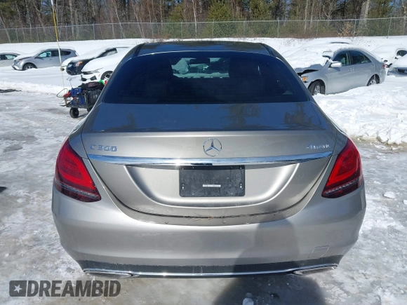 2019 Mercedes-Benz C 300 with VIN 55SWF8EB4KU316280, listed as a IAAI auction lot 41614204 with 36,804 mi miles and . Bid and sale history available at carsss.com. Image 17.