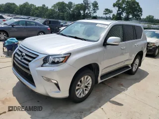 2018 Lexus GX 460 with VIN JTJBM7FX0J5202378, listed as a Copart auction lot 61744105 with 98,402 mi miles and Salvage title. Bid and sale history available at DreamBid. Image 1.