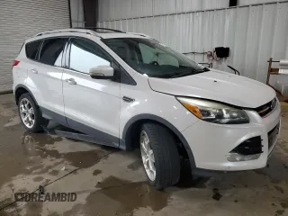 2013 Ford Escape Titanium with VIN 1FMCU9J92DUC07664, listed as a Copart auction lot 63343955 with 144,686 mi miles and Clean title. Bid and sale history available at DreamBid. Image 4.