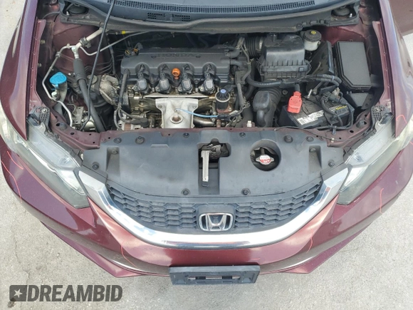 2014 Honda Civic LX z VIN 19XFB2F54EE041104, wystawiony jako Copart lot #61161155 z przebiegiem 180 574 mil mil oraz Szkoda całkowita • Salvage title. Historia ofert i sprzedaży dostępna na DreamBid. Obrazek 11.