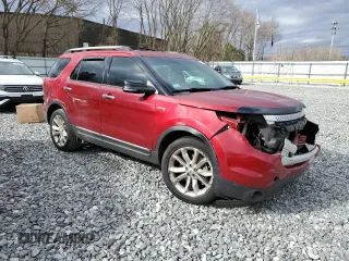 2014 Ford Explorer XLT with VIN 1FM5K8D86EGA15370, listed as a Copart auction lot 53446865 with 201,719 mi miles and Clean Title. Bid and sale history available at carsss.com. Image 4.