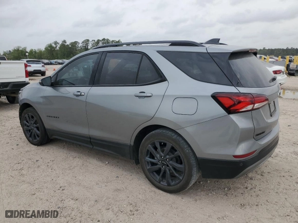 2024 Chevrolet Equinox RS with VIN 3GNAXMEG5RS115803, listed as a Copart auction lot 51584055 with 43,059 mi miles and Salvage Title. Bid and sale history available at carsss.com. Image 2.