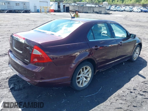 2011 Ford Fusion SEL with VIN 3FAHP0JG1BR225790, listed as a IAAI auction lot 42198142 with 191,426 mi miles and . Bid and sale history available at DreamBid. Image 4.