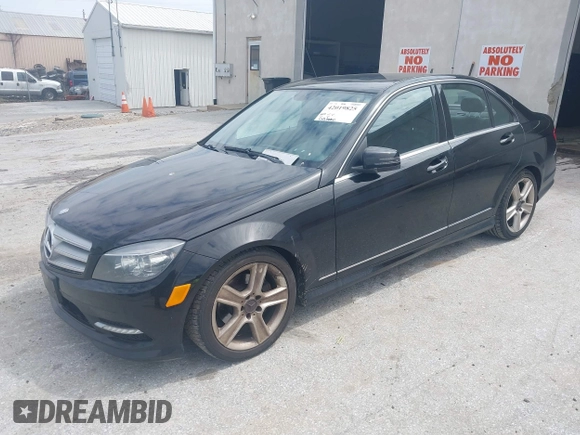 2011 Mercedes-Benz C 300 Sport with VIN WDDGF8BB3BR165099, listed as a IAAI auction lot 42019825 with 150,980 mi miles and . Bid and sale history available at DreamBid. Image 2.