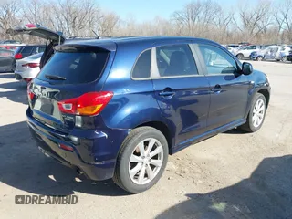2012 Mitsubishi Outlander Sport SE with VIN JA4AR4AU2CZ004533, listed as a IAAI auction lot 41822155 with 227,478 mi miles. Bid and sale history available at carsss.com. Image 4.