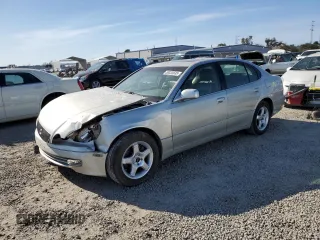 2000 Lexus GS 300 with VIN JT8BD68S1Y0085060, listed as a Copart auction lot 50033635 with 303,999 mi miles and Salvage Title. Bid and sale history available at DreamBid. Image 1.