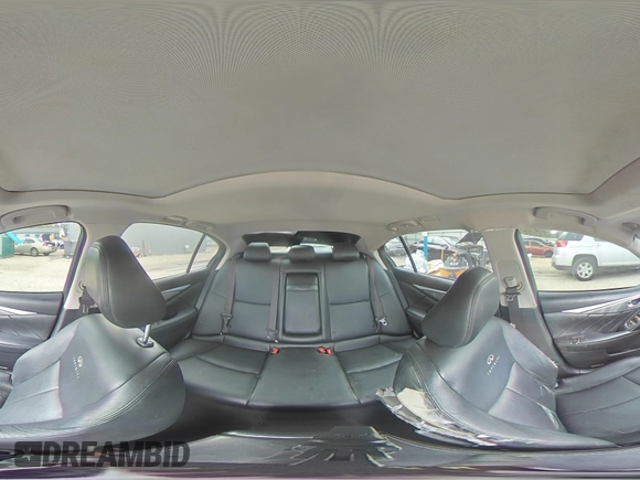 2014 Infiniti Q50 Premium with VIN JN1BV7AP6EM680844, listed as a Copart auction lot 60309715 with 182,173 mi miles and Salvage title. Bid and sale history available at DreamBid. Image 14.
