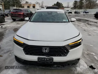 2023 Honda Accord LX with VIN 1HGCY1F28PA015971, listed as a Copart auction lot 46625915 with 14,842 mi miles and Salvage Title. Bid and sale history available at DreamBid. Image 5.