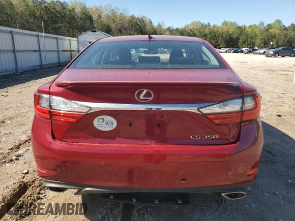 2018 Lexus ES with VIN 58ABK1GG8JU083963, listed as a Copart auction lot 52078235 with 40,689 mi miles and Salvage Title. Bid and sale history available at carsss.com. Image 6.