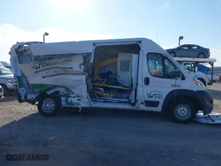 2019 Ram ProMaster Cargo Van with VIN 3C6TRVDG5KE559746, listed as a IAAI auction lot 41833076 with 120,370 mi miles. Bid and sale history available at carsss.com. Image 13.