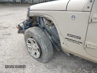 2016 Jeep Wrangler Unlimited Sport RHD with VIN 1C4BJWKG2GL272707, listed as a IAAI auction lot 41446439 with 133,968 mi miles and . Bid and sale history available at DreamBid. Image 20.