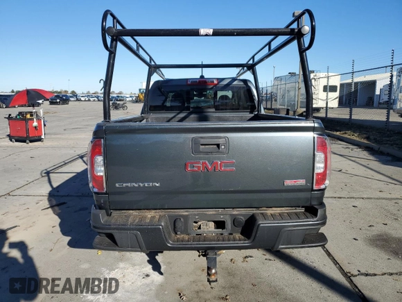 2015 GMC Canyon 2WD SLE with VIN 1GTG5BE38F1240947, listed as a Copart auction lot 82707204 with 63,049 mi miles and Salvage Title. Bid and sale history available at carsss.com. Image 6.