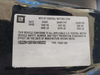 2006 Pontiac G6 GT with VIN 1G2ZH158164160222, listed as a IAAI auction lot 41774457 with 179,310 mi miles and . Bid and sale history available at DreamBid. Image 9.