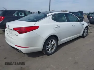 2013 Kia Optima EX with VIN 5XXGN4A7XDG111601, listed as a IAAI auction lot 41810208 with 192,767 mi miles. Bid and sale history available at carsss.com. Image 4.