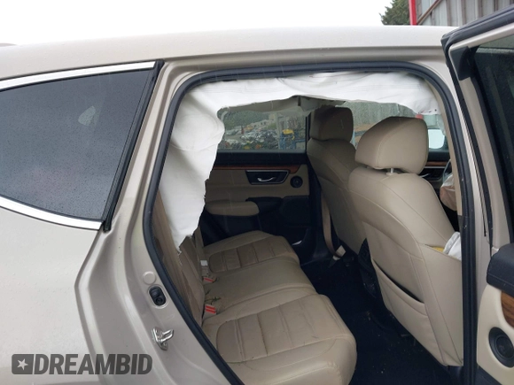 2019 Honda CR-V EX-L with VIN 2HKRW1H8XKH503630, listed as a IAAI auction lot 42479853 with 126,543 mi miles and . Bid and sale history available at DreamBid. Image 8.