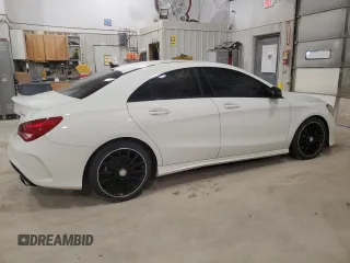 2016 Mercedes-Benz CLA with VIN WDDSJ4GB0GN351529, listed as a Copart auction lot 50374935 with 104,316 mi miles and Clean Title. Bid and sale history available at carsss.com. Image 3.