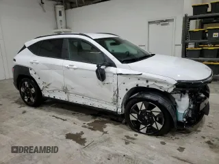 2025 Hyundai Kona SEL with VIN KM8HB3ABXSU235950, listed as a Copart auction lot 45015925 with 8,289 mi miles and Clean Title. Bid and sale history available at carsss.com. Image 4.