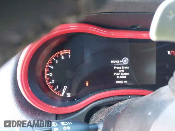 2019 Dodge Durango R/T z VIN 1C4SDJCT3KC551114, wystawiony jako IAAI lot #41833823 z przebiegiem 90 860 mil mil oraz . Historia ofert i sprzedaży dostępna na DreamBid. Obrazek 7.