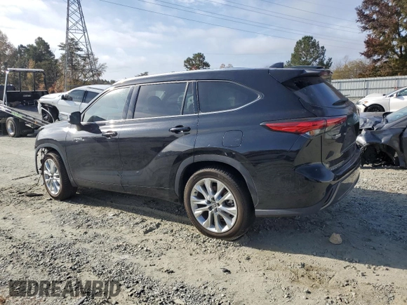 2021 Toyota Highlander Hybrid Limited with VIN 5TDYARAH2MS505811, listed as a Copart auction lot 79655894 with 84,430 mi miles and Salvage title. Bid and sale history available at DreamBid. Image 2.