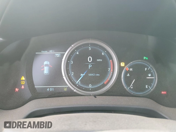 2019 Lexus RX 350 with VIN 2T2BZMCA8KC207105, listed as a Copart auction lot 40158103 with 6,842 mi miles and . Bid and sale history available at DreamBid. Image 9.