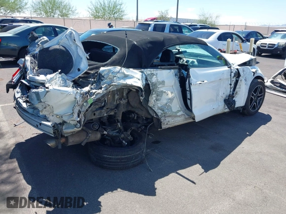 2020 Ford Mustang EcoBoost with VIN 1FATP8UH5L5112720, listed as a IAAI auction lot 42626596 with Not provided miles and . Bid and sale history available at DreamBid. Image 4.