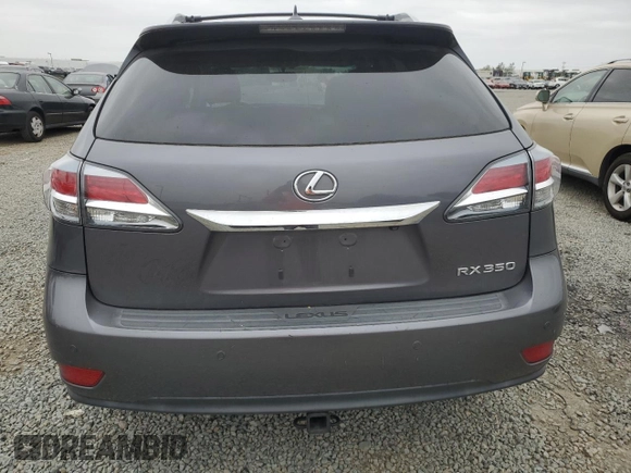 2013 Lexus RX 350 with VIN 2T2ZK1BA6DC116842, listed as a Copart auction lot 53056845 with 128,795 mi miles and Salvage Title. Bid and sale history available at DreamBid. Image 6.