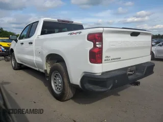 2020 Chevrolet Silverado 1500 Work Truck with VIN 1GCRYAEH2LZ357443, listed as a Copart auction lot 55272974 with 69,419 mi miles and Salvage Title. Bid and sale history available at carsss.com. Image 2.