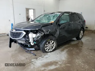 2020 Chevrolet Equinox LS z VIN 2GNAXHEV8L6259843, wystawiony jako Copart lot #57400365 z przebiegiem 35 371 mil mil oraz Czysty tytuł • Clean title. Historia ofert i sprzedaży dostępna na DreamBid. Obrazek 1.