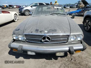 1979 Mercedes-Benz SL with VIN 10704412056845, listed as a Copart auction lot 74874294 with 148,200 mi miles and Salvage title. Bid and sale history available at DreamBid. Image 5.
