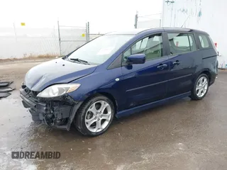 2009 Mazda 5 Sport with VIN JM1CR29L890356690, listed as a IAAI auction lot 41169351 with 118,582 mi miles and . Bid and sale history available at DreamBid. Image 2.