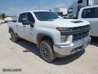 2021 Chevrolet Silverado 2500HD Work Truck with VIN 1GC1YLE7XMF212931, listed as a IAAI auction lot 42046367 with 155,497 mi miles. Bid and sale history available at carsss.com. Image 1.