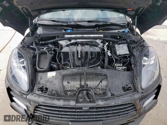 2021 Porsche Macan with VIN WP1AA2A59MLB12029, listed as a Copart auction lot 57283285 with 20,078 mi miles and Salvage title. Bid and sale history available at DreamBid. Image 12.