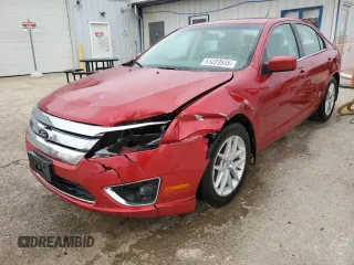 2012 Ford Fusion SEL with VIN 3FAHP0JGXCR364995, listed as a Copart auction lot 51223535 with 42,012 mi miles and Salvage Title. Bid and sale history available at carsss.com. Image 1.
