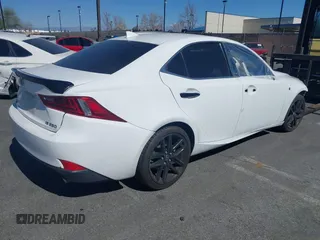 2015 Lexus IS 250 with VIN JTHBF1D23F5069302, listed as a IAAI auction lot 41601465 with 64,355 mi miles and . Bid and sale history available at DreamBid. Image 4.