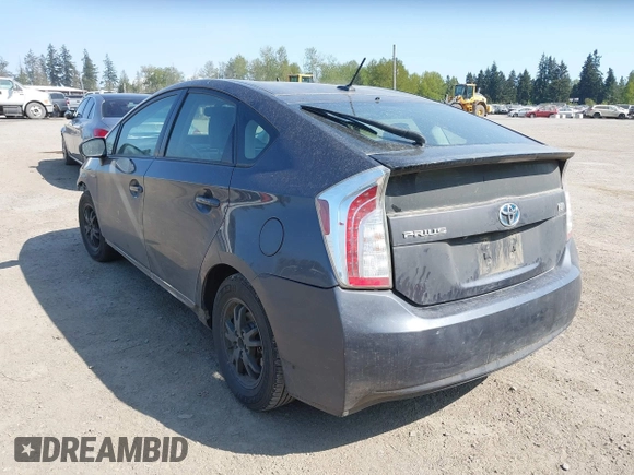 2012 Toyota Prius One with VIN JTDKN3DU3C1579797, listed as a IAAI auction lot 42087245 with 178,209 mi miles. Bid and sale history available at carsss.com. Image 3.