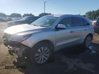 2015 Acura MDX Tech Pkg with VIN 5FRYD4H42FB004386, listed as a Copart auction lot 67240414 with 120,290 mi miles and Clean Title. Bid and sale history available at carsss.com. Image 1.