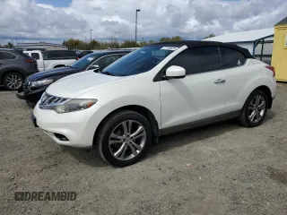 2011 Nissan Murano CrossCabriolet with VIN JN8AZ1FY6BW001977, listed as a Copart auction lot 51158635 with 132,619 mi miles and Salvage Title. Bid and sale history available at carsss.com. Image 1.