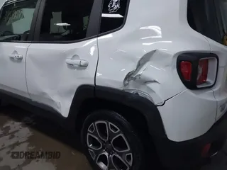 2017 Jeep Renegade Limited with VIN ZACCJBDB4HPG10586, listed as a IAAI auction lot 41410600 with 34,705 mi miles and . Bid and sale history available at DreamBid. Image 6.