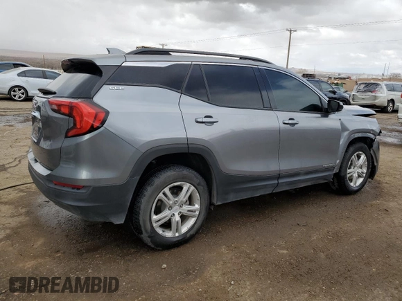 2020 GMC Terrain SLE with VIN 3GKALMEV1LL143459, listed as a Copart auction lot 89351935 with 85,574 mi miles and Salvage Title. Bid and sale history available at carsss.com. Image 3.