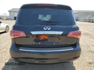 2012 Infiniti QX56 8-passenger with VIN JN8AZ2NC6C9317021, listed as a Copart auction lot 53662655 with 182,437 mi miles and Clean Title. Bid and sale history available at carsss.com. Image 6.