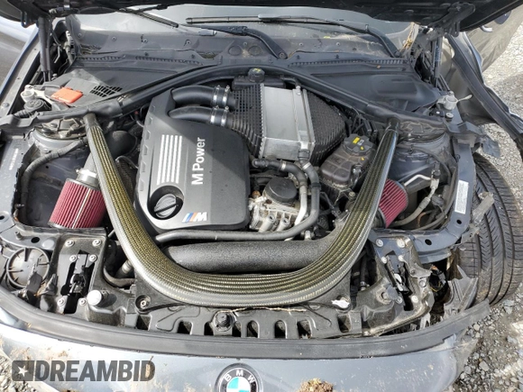 2015 BMW M4 with VIN WBS3R9C56FK330181, listed as a Copart auction lot 51498315 with Not provided miles and Salvage title. Bid and sale history available at DreamBid. Image 13.