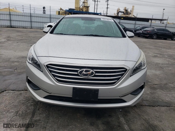 2016 Hyundai Sonata 2.4L SE with VIN 5NPE24AFXGH329005, listed as a Copart auction lot 49318275 with 90,132 mi miles and Salvage Title. Bid and sale history available at carsss.com. Image 5.
