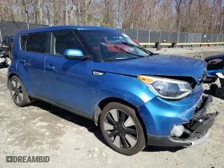 2019 Kia Soul + with VIN KNDJP3A59K7649401, listed as a Copart auction lot 49557525 with 147,455 mi miles and Salvage Title. Bid and sale history available at carsss.com. Image 4.