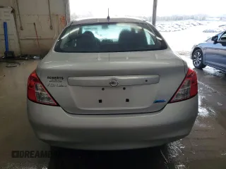 2012 Nissan Versa S with VIN 3N1CN7AP9CL826066, listed as a Copart auction lot 50645295 with 156,732 mi miles and Salvage Title. Bid and sale history available at carsss.com. Image 6.