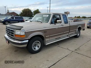 1992 Ford F-150 with VIN 1FTEX15H2NKA46074, listed as a Copart auction lot 79233364 with 188,545 mi miles and Salvage Title. Bid and sale history available at carsss.com. Image 1.