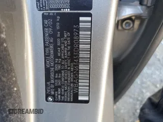 2003 BMW 7 Series 745Li with VIN WBAGN63453DR08973, listed as a Copart auction lot 75777224 with 150,370 mi miles and Salvage Title. Bid and sale history available at carsss.com. Image 15.