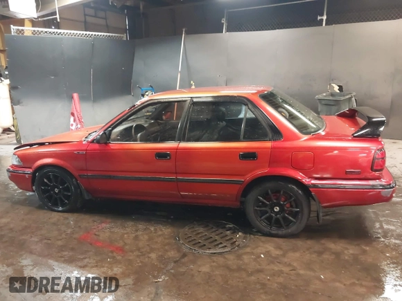 1991 Toyota Corolla with VIN 2T1AE94A4MC063109, listed as a IAAI auction lot 41357536 with 81,958 mi miles and . Bid and sale history available at DreamBid. Image 14.