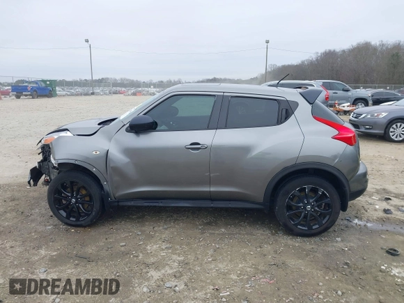 2013 Nissan Juke S with VIN JN8AF5MR9DT213627, listed as a IAAI auction lot 41132886 with 111,453 mi miles. Bid and sale history available at carsss.com. Image 15.